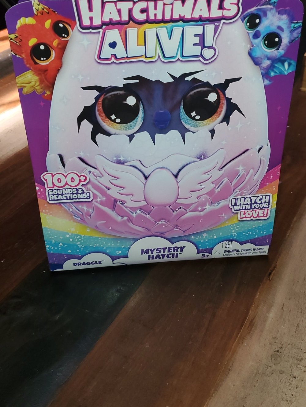 Hatchimals Alive! Mystery Hatch Pink Interactive Egg Toy